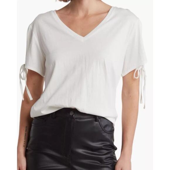 NWT AllSaints Kay V-Neck Tie Sleeves - Picture 1 of 8